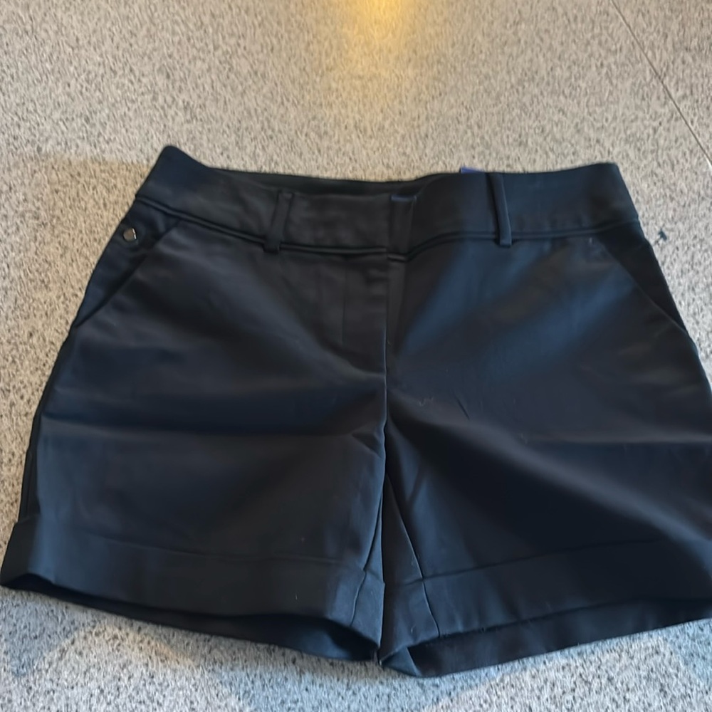 Apt. 9 mid rise black shorts size 4